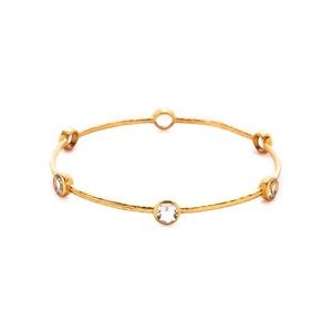 Julie Vos MILANO 6-STONE BANGLE